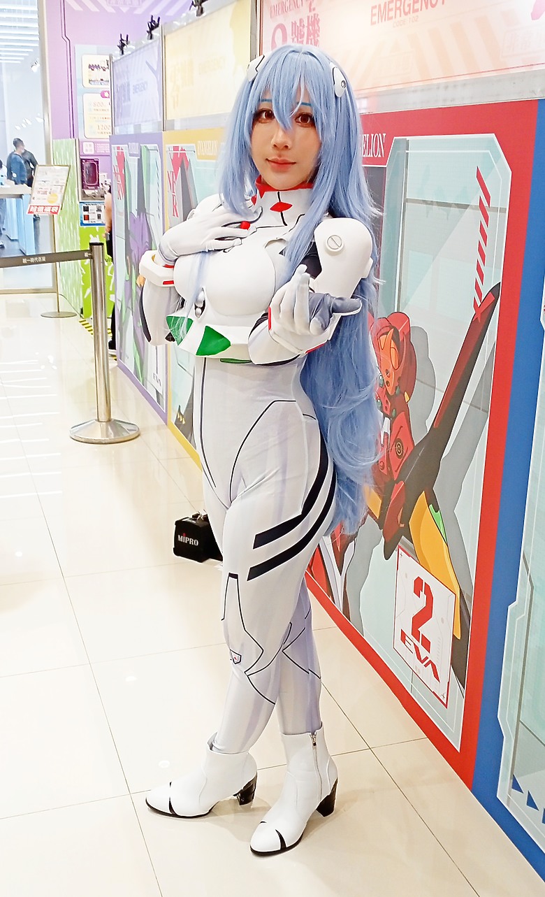 點我看大圖 新世紀福音戰士快閃店與 COSER 千尋 見面會