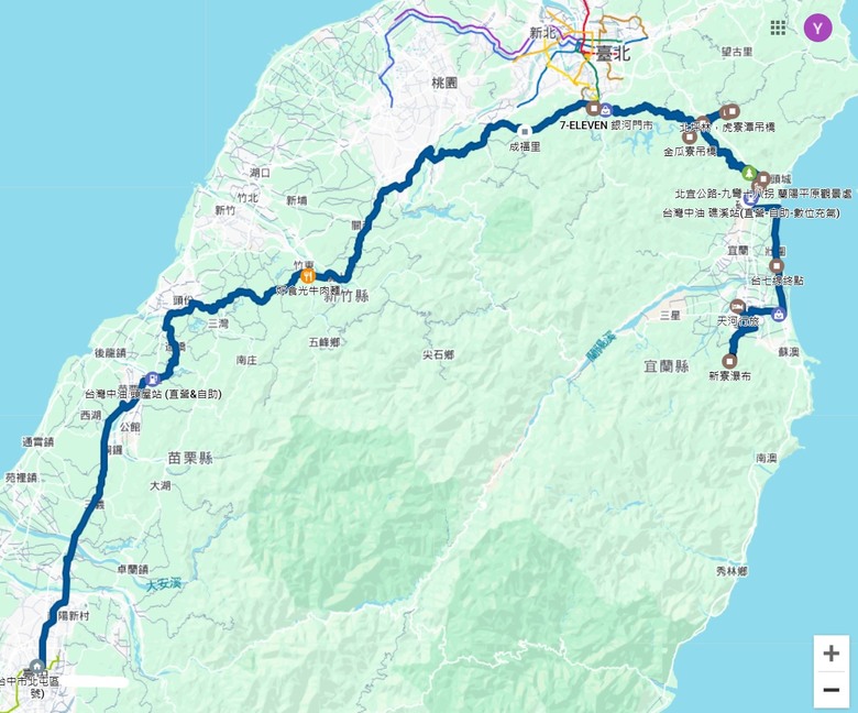 初訪北宜公路，坪林吊橋收集