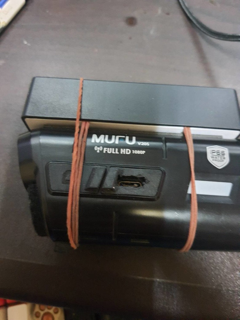 MUFU V20S DIY防水~雨天邊充邊錄方案!