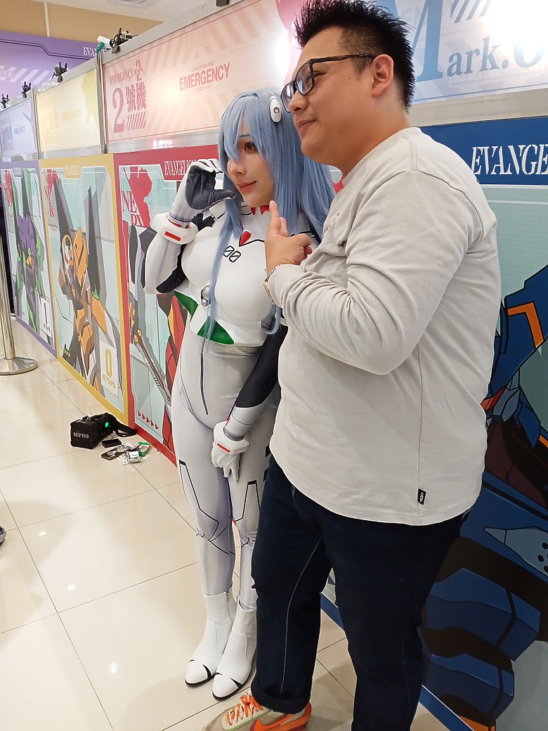 點我看大圖 新世紀福音戰士快閃店與 COSER 千尋 見面會