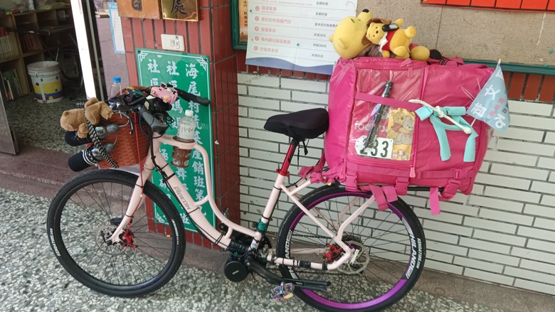 一日北高2025熊貓維尼外送車
