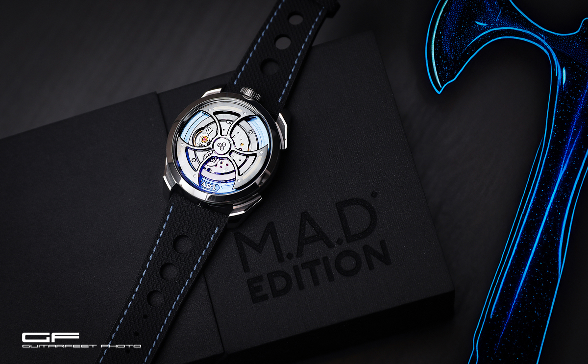 --雙斧合璧-- MB&F M.A.D.1S/ M.A.D.1紅藍同場開箱分享