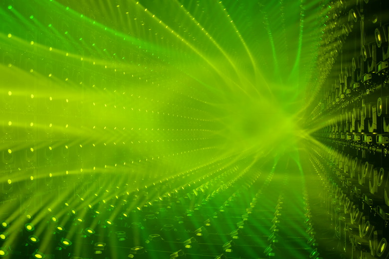 teamLab Borderless Light sculptures