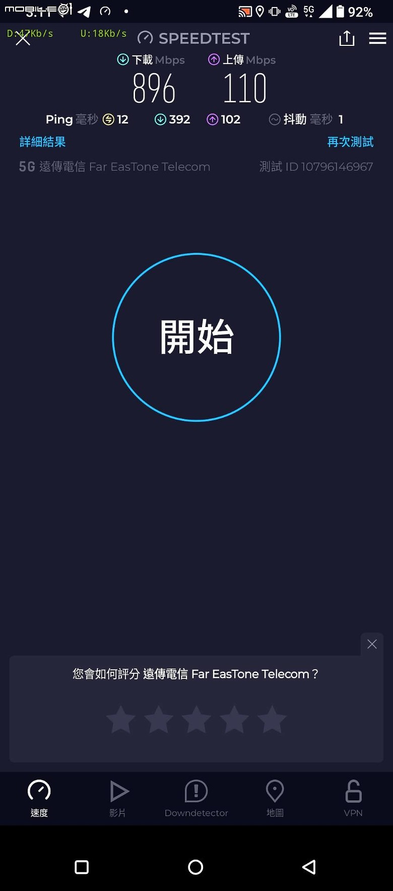[心得] 大甲媽祖活動臨時架設行動基地台/圖多/有跑測速/台哥速度破1.2Gbps