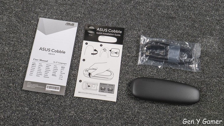 點我看大圖 桌搭滿分華碩鵝卵石!? Cobble SSD 外接盒