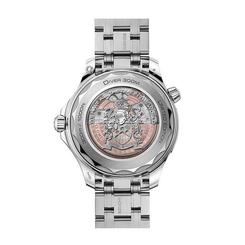 開箱分享 銀灰不鏽鋼面盤Seamaster 300海馬，醜帥的代表