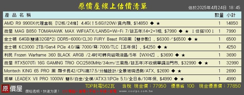 6萬7電腦丐版用料，需要多1萬選擇好一點用料嗎？