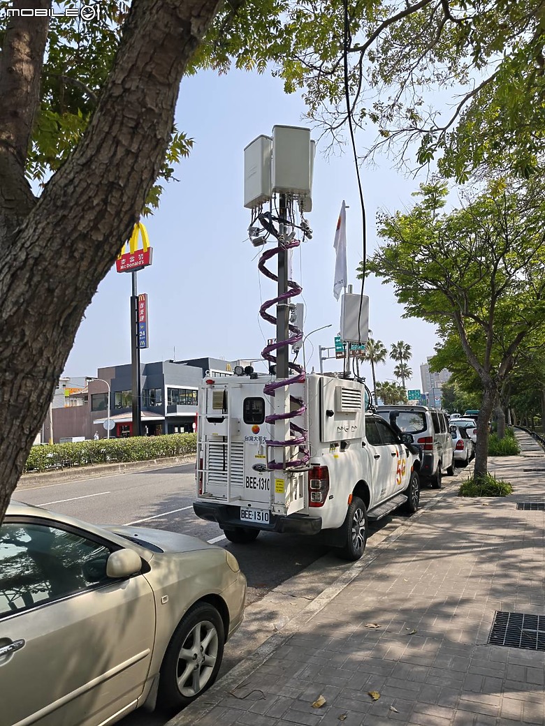 [心得] 大甲媽祖活動臨時架設行動基地台/圖多/有跑測速/台哥速度破1.2Gbps