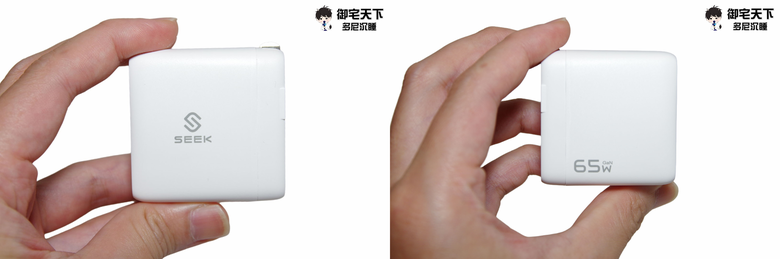 點我看大圖 開箱|【SEEK】CU-P651 65W GaN 電源供應器 - 配有 2 個 USB-C、1 個 USB-A 接口,輕巧好攜帶的快充頭!