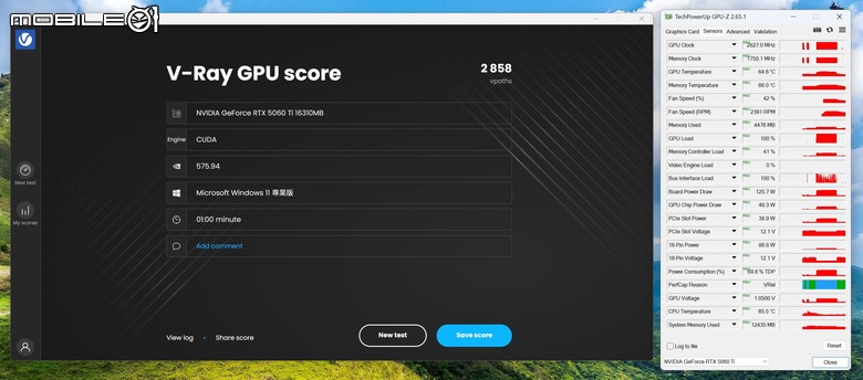 NVIDIA GeForce RTX 5060 Ti 顯示卡實測 在 1440p 解析度達成 3A 遊戲大作 100 fps 順跑目標