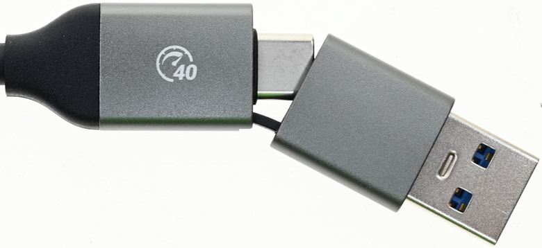點我看大圖 ORICO透明鋁晶40Gpbs M.2 SSD外接盒開箱