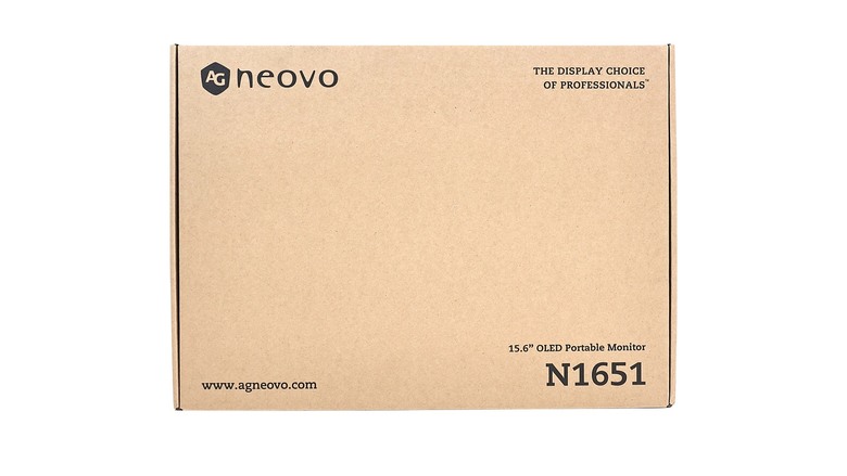 4K OLED 攜帶型螢幕 AG Neovo N1651，高解析度與廣色域兼具