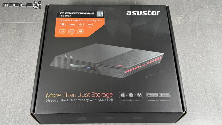 突飛猛進的效能提升。Asustor 華芸 FLASHSTOR 6 GEN2 - FS6806X 6Bay M.2 SSD NAS (全快閃網路儲存伺服器) 開箱測試
