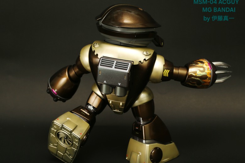 〔模型樣品製作〕BANDAI MG MSM-04 ACGUY 阿凱