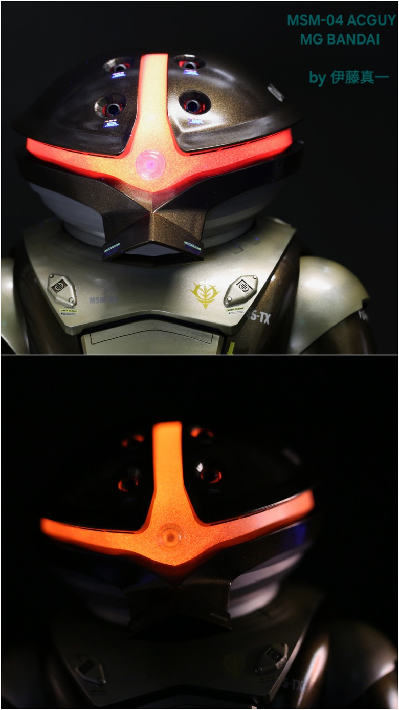 〔模型樣品製作〕BANDAI MG MSM-04 ACGUY 阿凱