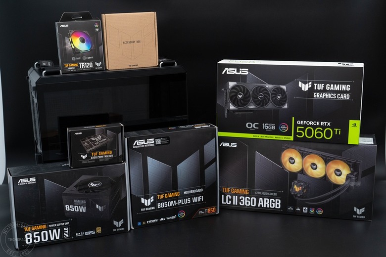 最「TUF」的硬派高 CP 大全配！打造高效能、統一風格 1440p 遊戲主機 ft. TUF Gaming GeForce RTX 5060 Ti 16GB OC