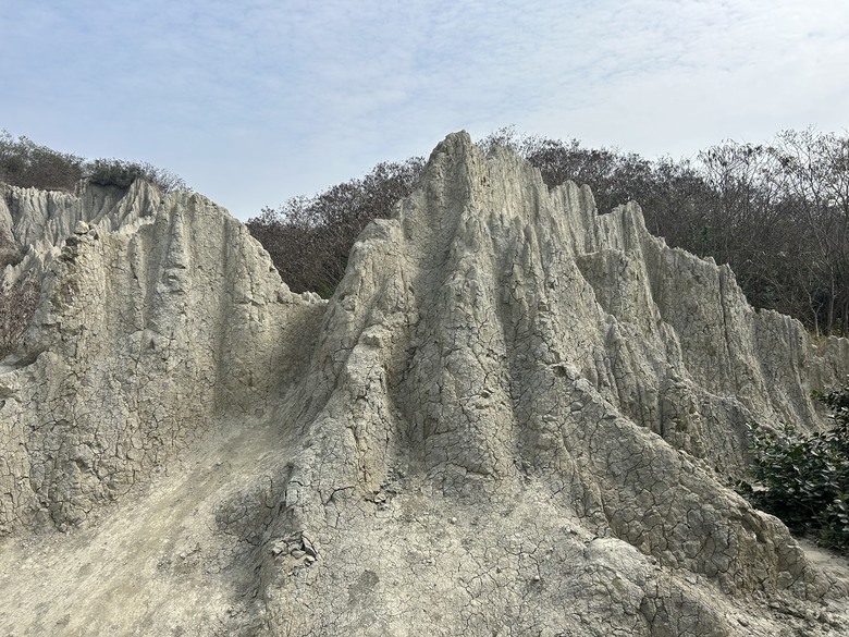 軍事堡壘與惡地交織的漯(ㄊㄚˋ)底山自然公園