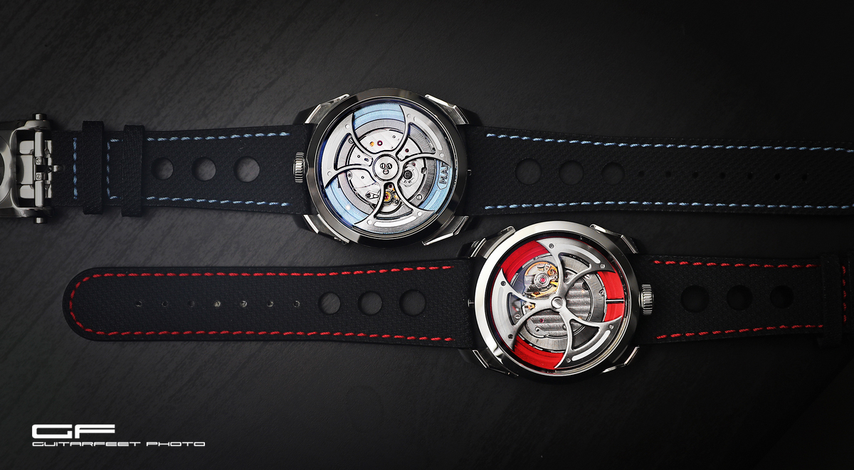 --雙斧合璧-- MB&F M.A.D.1S/ M.A.D.1紅藍同場開箱分享