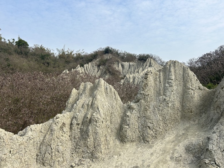 軍事堡壘與惡地交織的漯(ㄊㄚˋ)底山自然公園