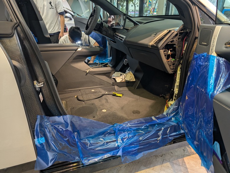 BMW IX PIONEER 電動車防火毯施工分享