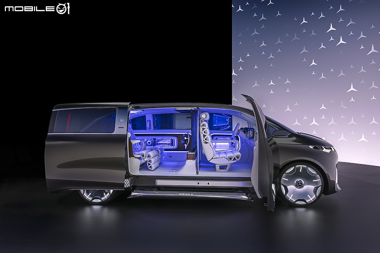 【2025上海車展】Mercedes-Benz推出Vision V豪華MPV概念車,大膽設計融入奢華空間,未來將以VLE、VLS問世!
