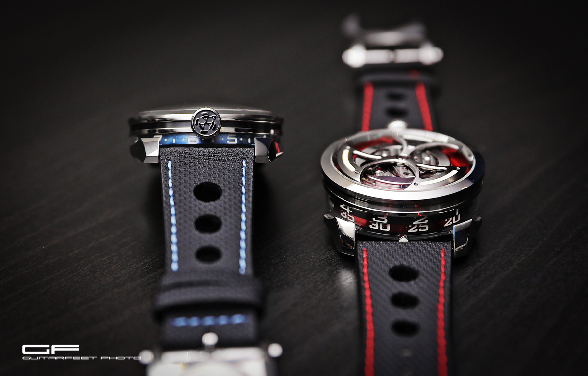 --雙斧合璧-- MB&F M.A.D.1S/ M.A.D.1紅藍同場開箱分享