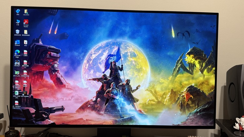 LG32GS95UV幫女兒小開箱OLED