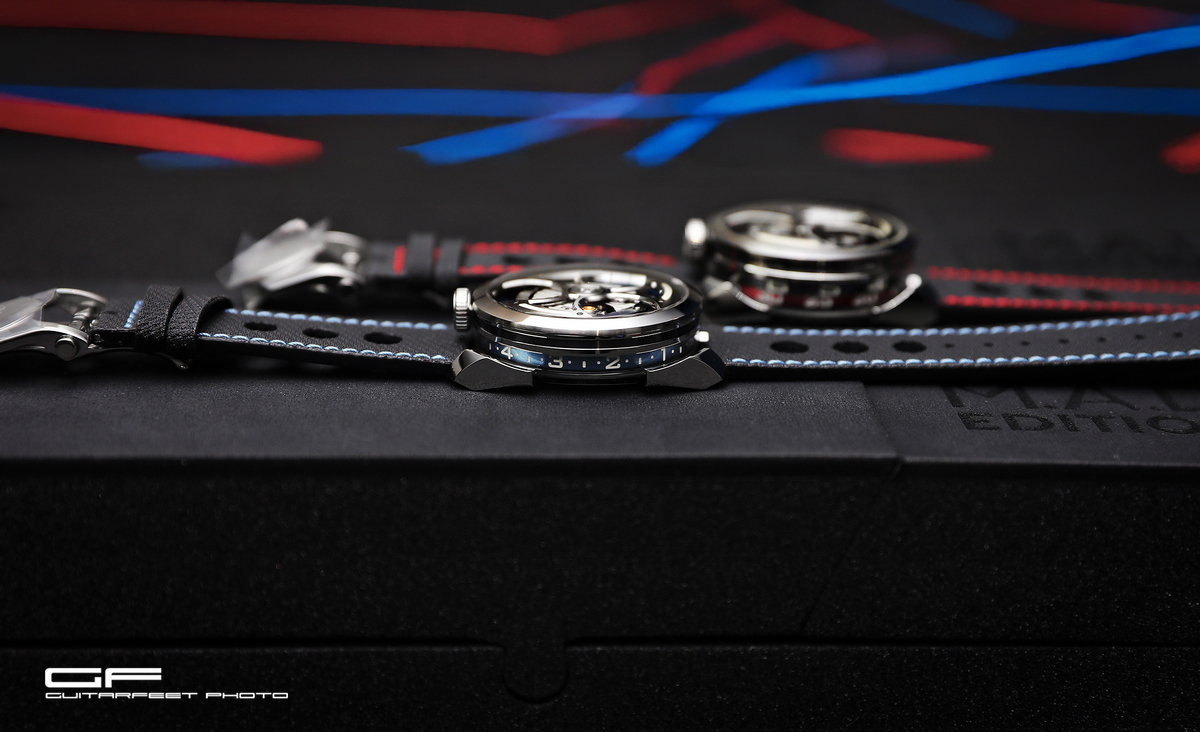 --雙斧合璧-- MB&F M.A.D.1S/ M.A.D.1紅藍同場開箱分享