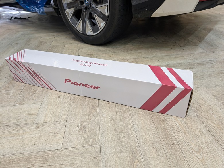 BMW IX PIONEER 電動車防火毯施工分享
