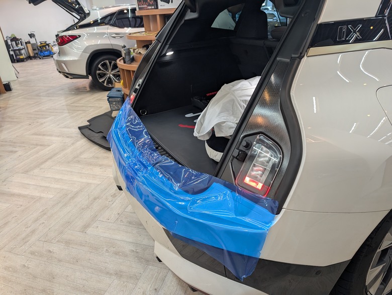 BMW IX PIONEER 電動車防火毯施工分享
