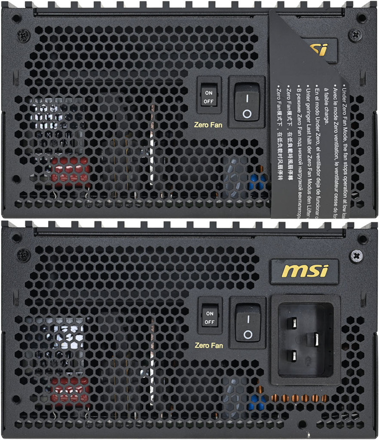 點我看大圖 MSI MEG Ai1600T PCIE5 1600W鈦金全模組化電源開箱