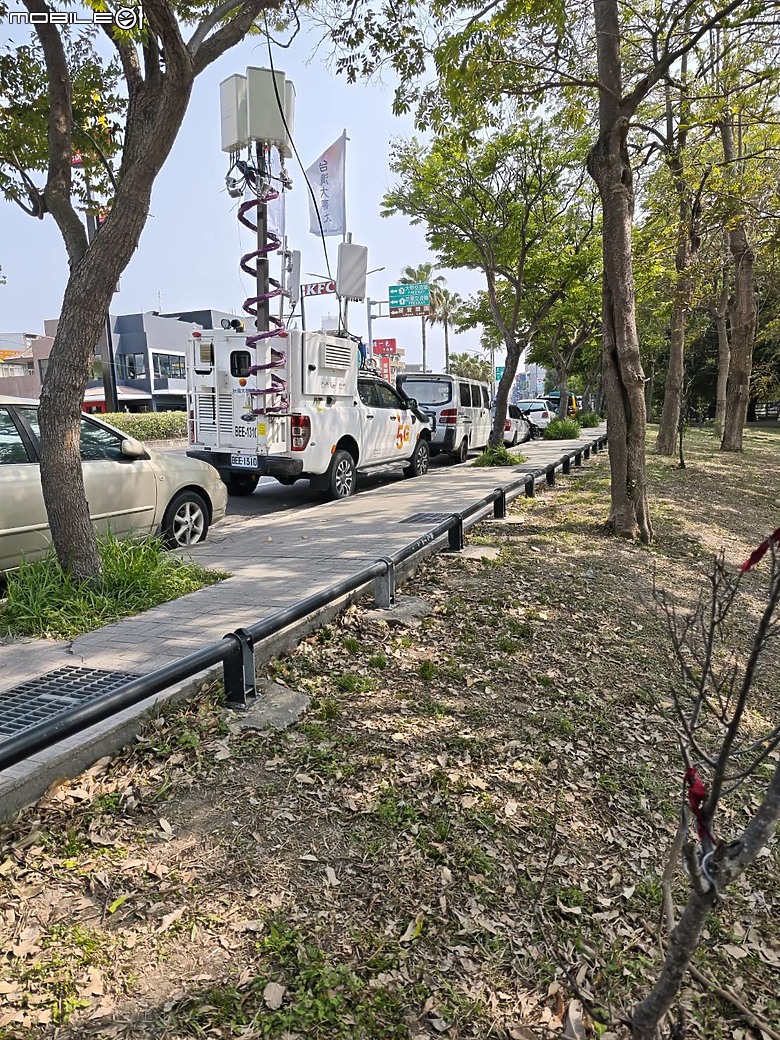 [心得] 大甲媽祖活動臨時架設行動基地台/圖多/有跑測速/台哥速度破1.2Gbps