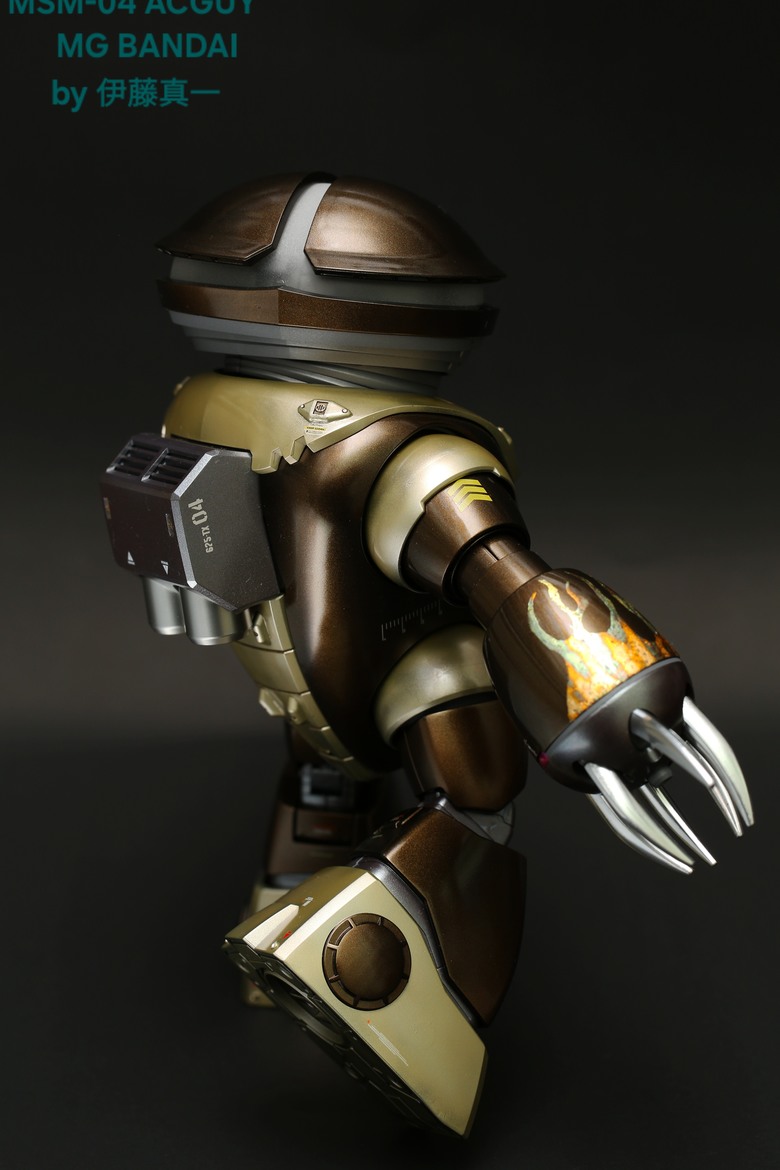 〔模型樣品製作〕BANDAI MG MSM-04 ACGUY 阿凱