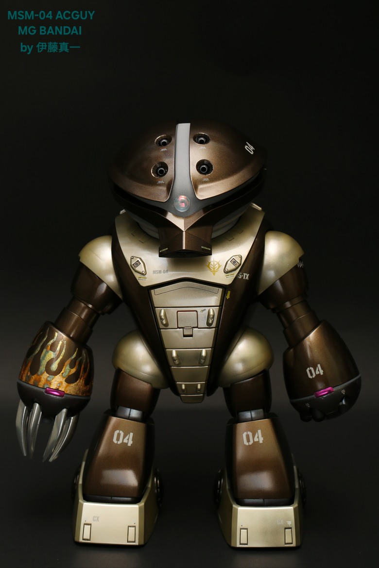 〔模型樣品製作〕BANDAI MG MSM-04 ACGUY 阿凱