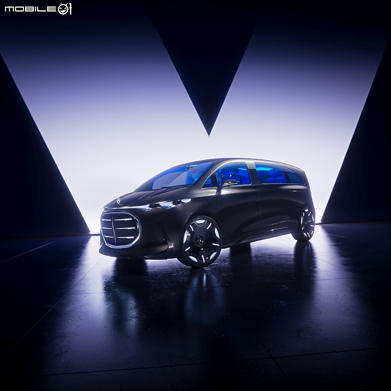 【2025上海車展】Mercedes-Benz推出Vision V豪華MPV概念車,大膽設計融入奢華空間,未來將以VLE、VLS問世!