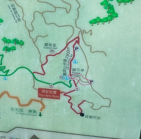 點我看大圖 后里區鳳凰山步道+觀音山步道,竹林綠蔭豐富不怕曬的步道!