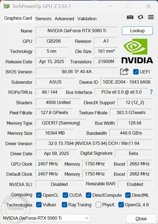 最「TUF」的硬派高 CP 大全配！打造高效能、統一風格 1440p 遊戲主機 ft. TUF Gaming GeForce RTX 5060 Ti 16GB OC