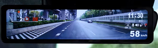 快譯通M995A前4K後2K高畫質電子後視鏡行車記錄器！
