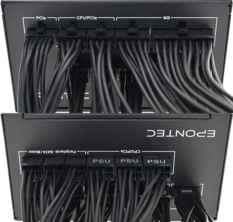 EPONTEC MARS 1000W ATX 3金牌全模組化電源開箱