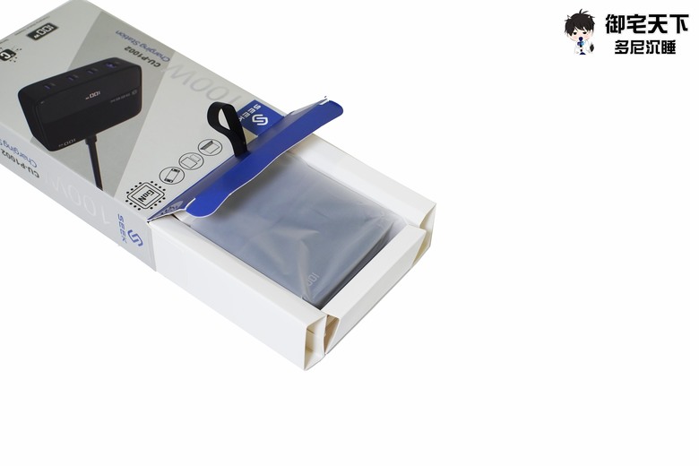 點我看大圖 開箱|【SEEK】CU-P1002 100W GaN 電源供應器 - 意外好用 1A+3C,100W 全 USB 延長線!