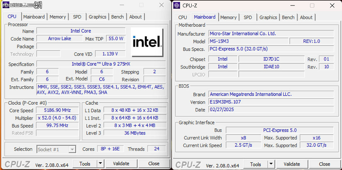 MSI Vector 16 HX AI A2WX 測試報告｜AI 世代的高效創作與遊戲筆電利器