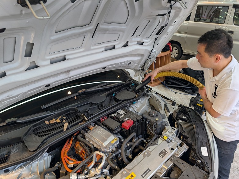 BMW IX PIONEER 電動車防火毯施工分享
