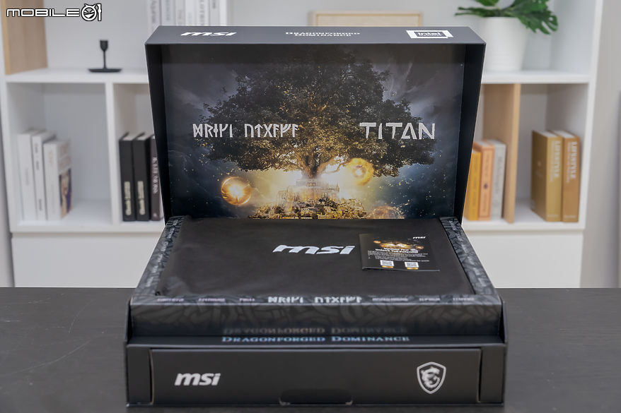 MSI Titan 18 HX Dragon Edition Norse Myth 測試報告｜貨真價實的旗艦龍魂電競