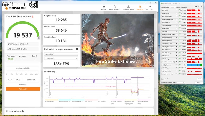 NVIDIA GeForce RTX 5060 Ti 顯示卡實測 在 1440p 解析度達成 3A 遊戲大作 100 fps 順跑目標