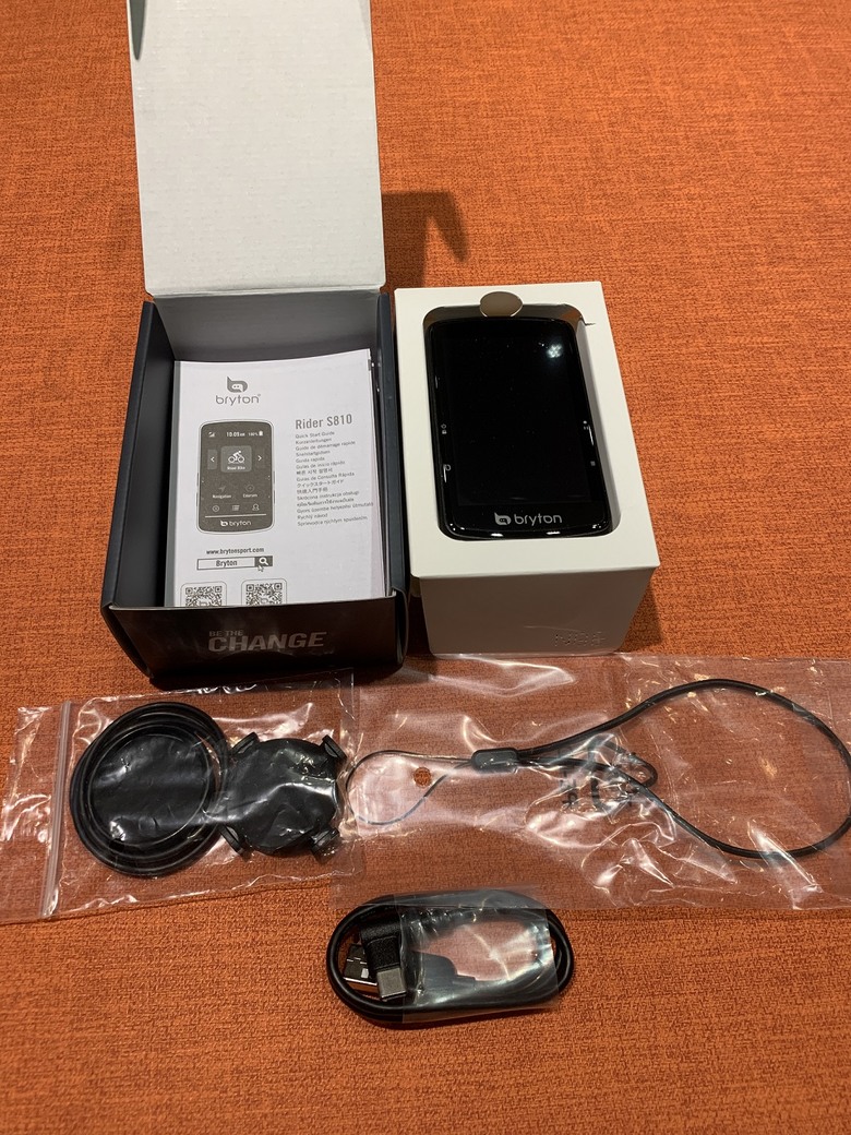 開箱 Bryton Rider S810 旗艦GPS自行車碼錶
