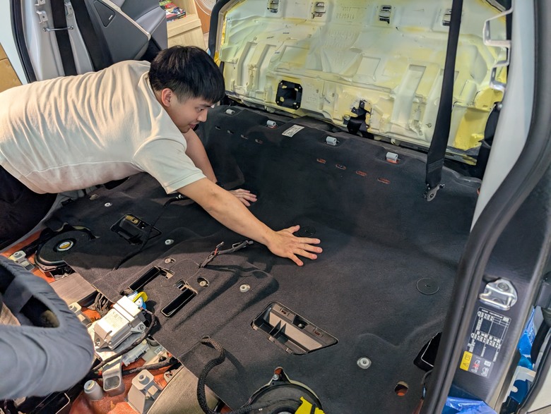 BMW IX PIONEER 電動車防火毯施工分享
