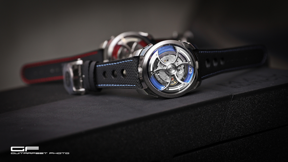 --雙斧合璧-- MB&F M.A.D.1S/ M.A.D.1紅藍同場開箱分享