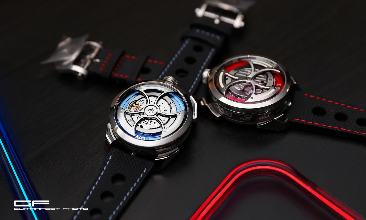 --雙斧合璧-- MB&F M.A.D.1S/ M.A.D.1紅藍同場開箱分享