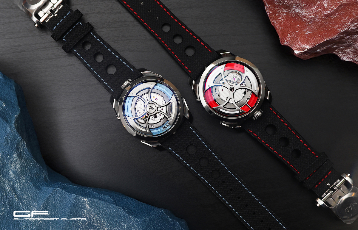 --雙斧合璧-- MB&F M.A.D.1S/ M.A.D.1紅藍同場開箱分享