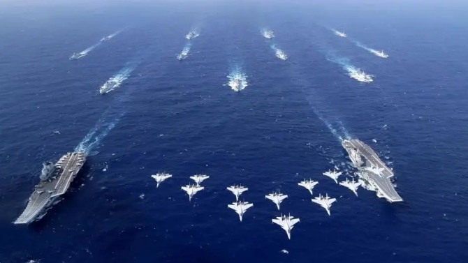 點我看大圖 若為台海開戰 CSIS最新兵推 美至少損2航母、30艦、250戰機還贏不了